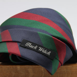 Holliday & Brown for Cruciani & Bella - Silk  - "Black Watch" Regimental Tie #9413