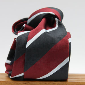 Holliday &amp; Brown
100% Jacquard Silk
Tipped
"R.A.F." Regimental Tie

Handmade in Italy
8 cm x 148 cm
#8813