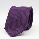 Cruciani &amp; Bella Tie
100% Silk Grenadine Garza Grossa

Tipped
Plain Purple Tie
Handmade in Italy
8 cm x 150 cm

#9499