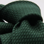 Cruciani &amp; Bella Tie
100% Silk Grenadine Garza Grossa

Tipped
Plain Forest Green Tie
Handmade in Italy
8 cm x 150 cm

#9501