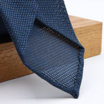 Cruciani &amp; Bella
100% Silk Grenadine Garza Fina
Woven in Italy
Unlined
Hand rolled blades
Navy Blue plain &nbsp;tie
Handmade in Italy
8 cm x 150 cm
#9504