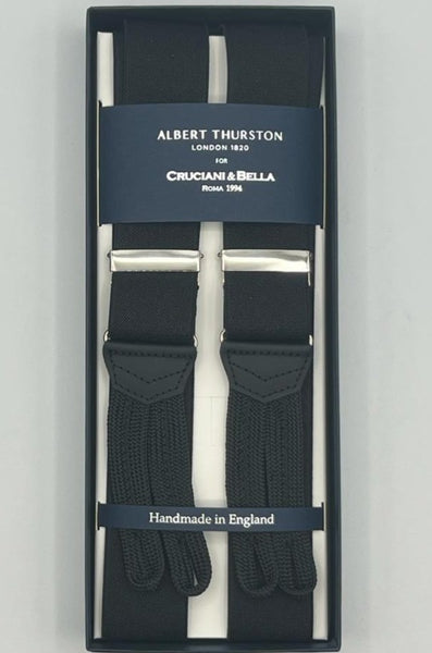 Albert Thurston Moiré Braces 40mm Wine en Albert Thurston Moiré Braces 40mm Wine en