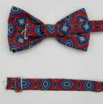 <ul> <li>Cruciani &amp; Bella Bow Tie</li> <li>100% Printed Madder Silk&nbsp;</li> <li>Handmade in Italy</li> <li>Red, Blue, Beige, Light Blue and Orange motif&nbsp;&nbsp;</li> <li>Handcrafted in Italy</li> <li>Coated metal Labels</li> <li>Bow Tie</li> </ul>