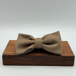 Cruciani & Bella Bow Ties -  100% Wool - Smith Woollens Solaro - Herringbone Solaro #7338