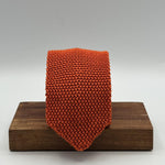 Cruciani &amp; Bella
100% Silk
Knitted Pointed Tie

Orange Plain
Handmade in Italy
8 cm x 147 cm
New Old Stock