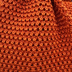 Cruciani &amp; Bella
100% Silk
Knitted Pointed Tie

Orange Plain
Handmade in Italy
8 cm x 147 cm
New Old Stock