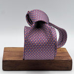 Cruciani &amp; Bella
100% Printed Silk&nbsp;
Tipped
Beige, Red, Light Blue and White Motif Tie
Handmade in Italy
8,5 cm x 148 cm
New Old Stock