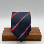 N.O.S. Cruciani & Bella - Woven Silk - Crazy Regimental Tie #9387