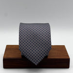 Cruciani &amp; Bella
100% Printed Silk&nbsp;
Tipped
Grey, Red and Off White Motif Tie
Handmade in Italy
8 cm x 148 cm
New Old Stock