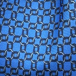 Cruciani &amp; Bella
100% Printed Silk&nbsp;
Tipped
Light Blue and Blue Motif Tie
Handmade in Italy
8 cm x 148 cm
New Old Stock
