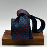 Cruciani &amp; Bella
100% Printed Silk&nbsp;
Tipped
Blue, Green and Light Blue&nbsp; Motif Tie
Handmade in Italy
8 cm x 148 cm
New Old Stock