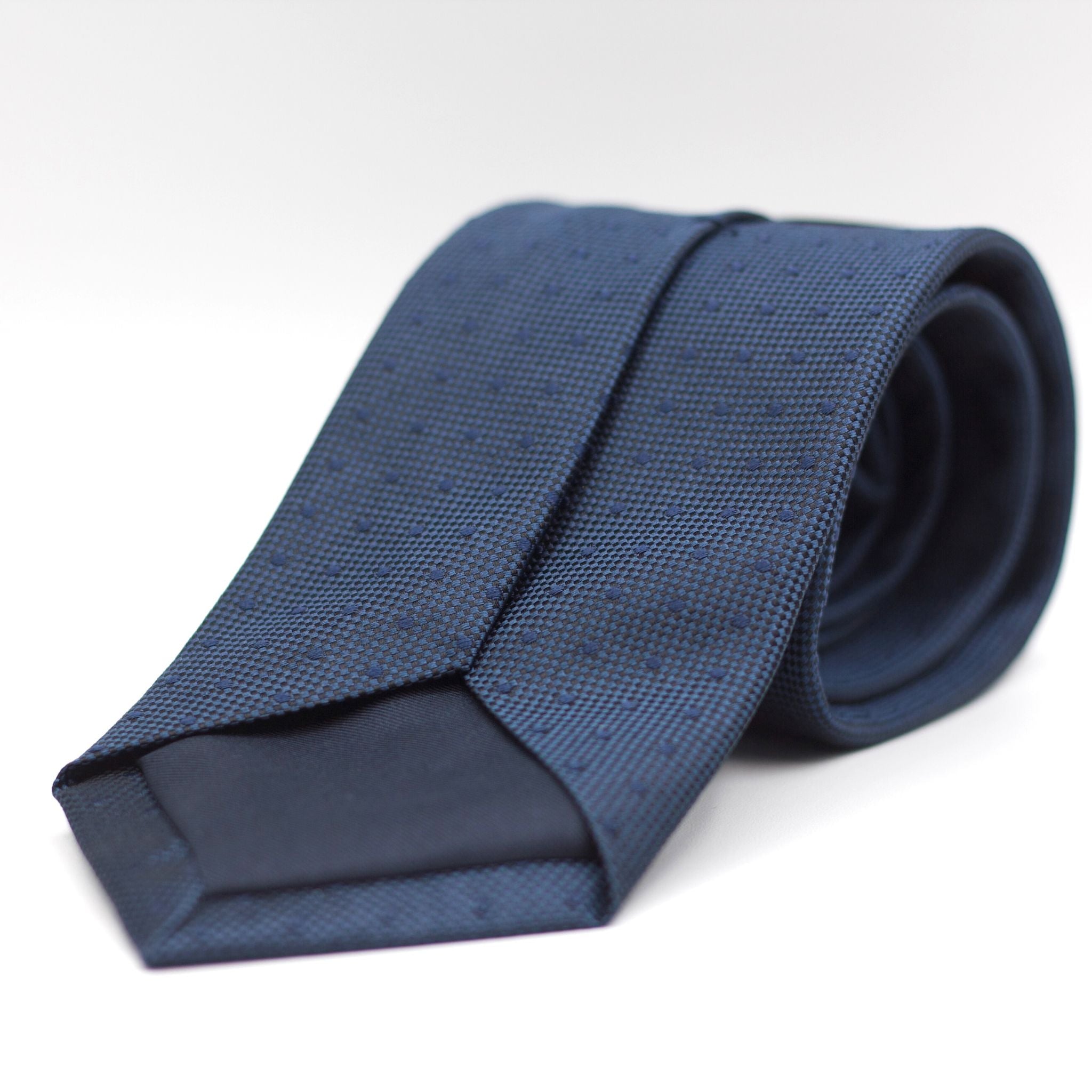 Olympic Blue with Olympic Blue dots tie