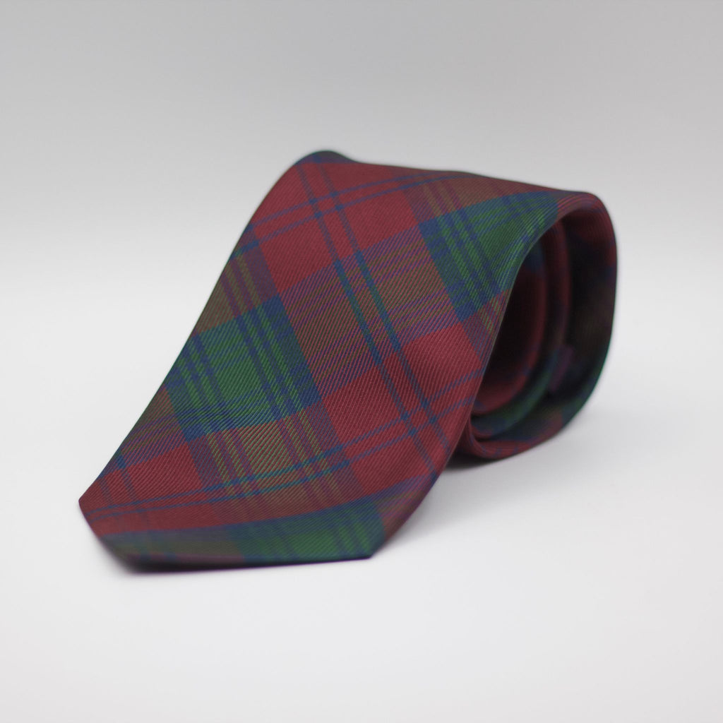 Red, Green and Blue Tartan Tie