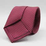 Cruciani &amp; Bella
100% Silk
Printed
Self-Tipped
Burgundy, White Pin Dots Tie
Handmade in Rome, Italy.
8 cm x 150 cm
#7802
