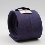 Cruciani &amp; Bella
100% Silk
Printed
Self-Tipped
Blue and Red Pin Dots Tie
Handmade in Rome, Italy.
8 cm x 150 cm
#9303