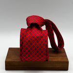 Cruciani &amp; Bella
100% Printed Silk&nbsp;
Tipped
Red, Blue, Light Blue and Yellow Motif Tie
Handmade in Italy
8 cm x 148 cm
New Old Stock