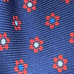 Cruciani &amp; Bella
100% Printed Silk&nbsp;
Tipped
Blue, Red and Light Blue Floral Motif Tie
Handmade in Italy
8 cm x 148 cm
New Old Stock