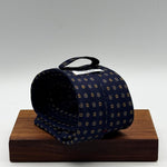 Cruciani &amp; Bella
100% Printed Silk&nbsp;
Tipped
Blue, Light Blue and Beige Floral Motif Tie
Handmade in Italy
8 cm x 148 cm
New Old Stock