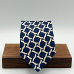 Cruciani &amp; Bella
100% Printed Silk&nbsp;
Tipped
Blue and White Optical Motif Tie
Handmade in Italy
8,5 cm x 148 cm
New Old Stock
#10141