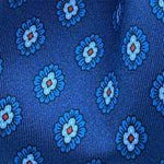Cruciani &amp; Bella
100% Printed Silk&nbsp;
Tipped
Blue, Light Blue and Red Motif Tie
Handmade in Italy
8,5 cm x 148 cm
New Old Stock
#10132