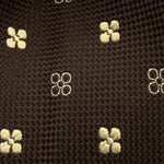 Holliday &amp; Brown Vintage
100% Woven Jacquard Silk&nbsp;
Tipped&nbsp;
Brown Tie
Gold Motf
Handmade in England
9 cm x 146 cm
#6604