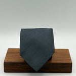 Holliday & Brown Vintage -  Silk  - Grey  Plain Tie #6585