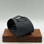 Holliday & Brown Vintage -  Silk  - Grey  Plain Tie #6585