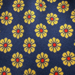 Cruciani &amp; Bella
100% Printed Silk&nbsp;
Tipped
Blue, Red and Yellow Motif Tie
Handmade in Italy
8,5 cm x 148 cm
New Old Stock
#10458