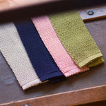Cruciani & Bella - Knitted Silk - Light Beige Solid Tie  #8691