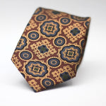 Black, with Purple, Orange &nbsp;and Grey Floral motif tie&nbsp;