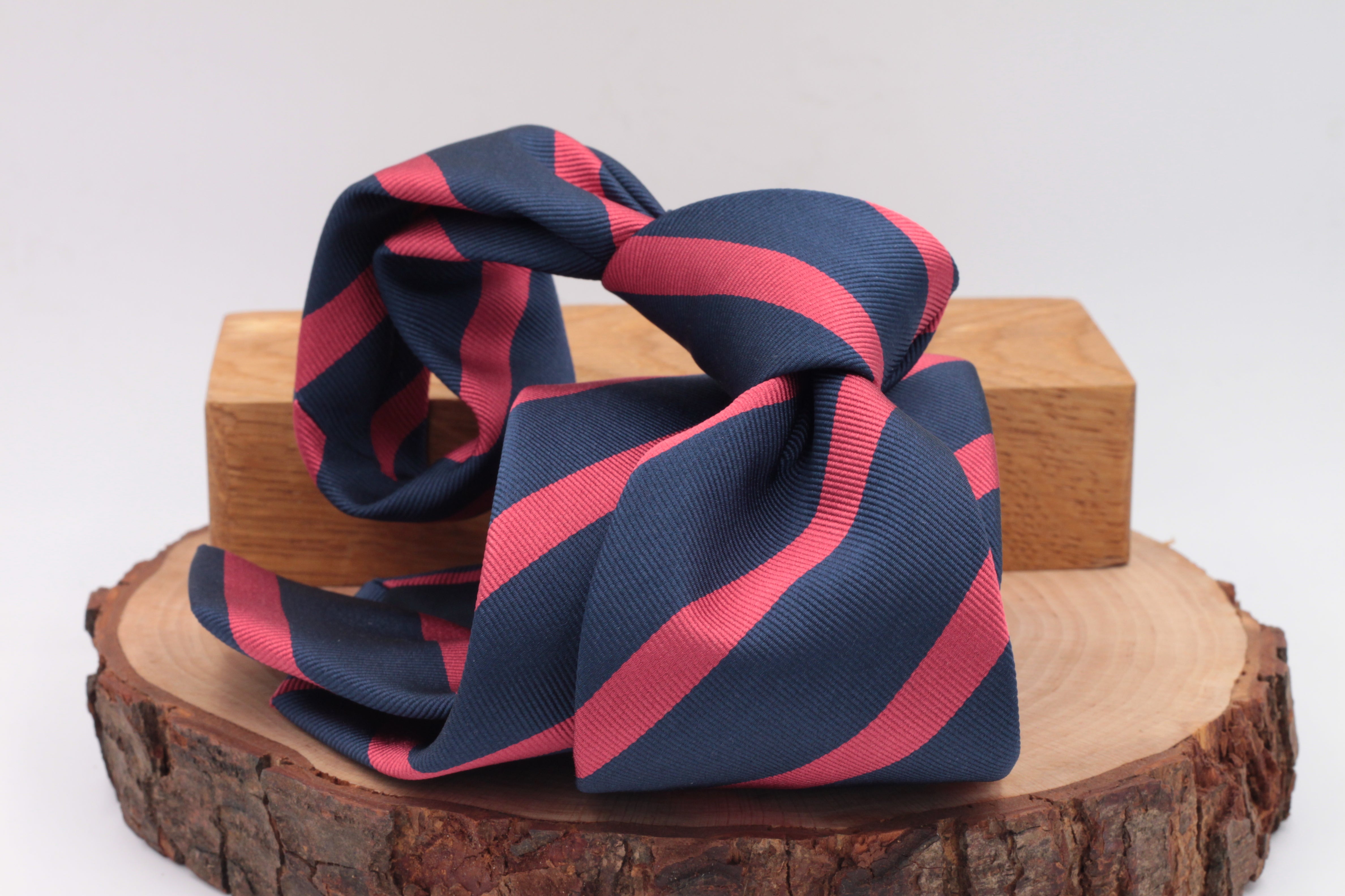 Red and Blue stripe tie