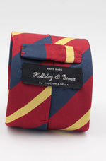 Red, Blue and Yellow stripe tie