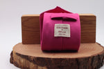 100% Super 140's Worsted Wool Gabardine 9 oz Unlined Hand rolled blades Electric  pink tie Handmade in Rome, Italy 8 cm x 150 cm