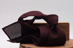 100% Grenadine garza fina silk Unlined Hand rolled blades Burgundy plain tie Handmade in Rome, Italy 8 cm x 150 cm N.B :