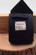 100% Silk Grenadine garza fina  Unlined Hand rolled blades Burgundy plain tie Handmade in Rome, Italy 8 cm x 150 cm