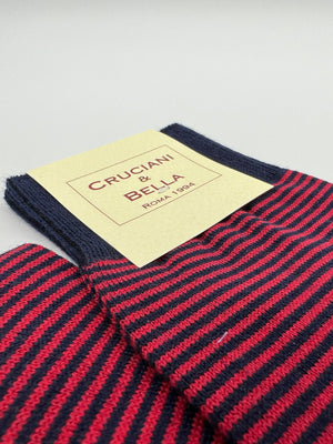 Cruciani & Bella Knee-High socks One Size Made in Italy Stretch Cotton  Cotton 93% - Nylon 6% - Lycra 1%