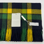 Joshua Ellis 100% Cachemire Made In England 30 x 180 cm Tartan Motif #6076
