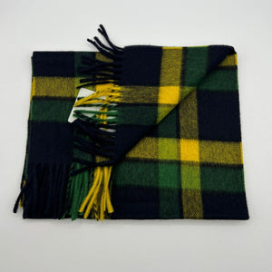 Joshua Ellis 100% Cachemire Made In England 30 x 180 cm Tartan Motif #6076