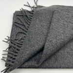 Joshua Ellis - 100% Cachemire - Scarf - 30x180 cm - Grey Plain #6069