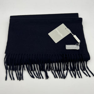 Joshua Ellis 100% Cachemire Made In England 30 x 180 cm Blue Plain #6070