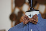 Noodles Bow Ties 100% Cotton  Pompeian red and ocra yellow Handcrafted in Italy coated metal hardware  olive green gabardine inside hand-stitched labels handmade boxes self-tie bow ties