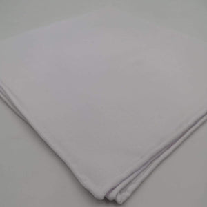 Cruciani & Bella 100% Cotton Hand-rolled  -  Pocket Square White  Handmade in Italy 33 cm X 33cm #3407