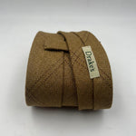Drake's Vintage 100% Wool Mustard Tipped Tartan Motif Tie Handmade in England 9,5 cm x 148 cm #6493