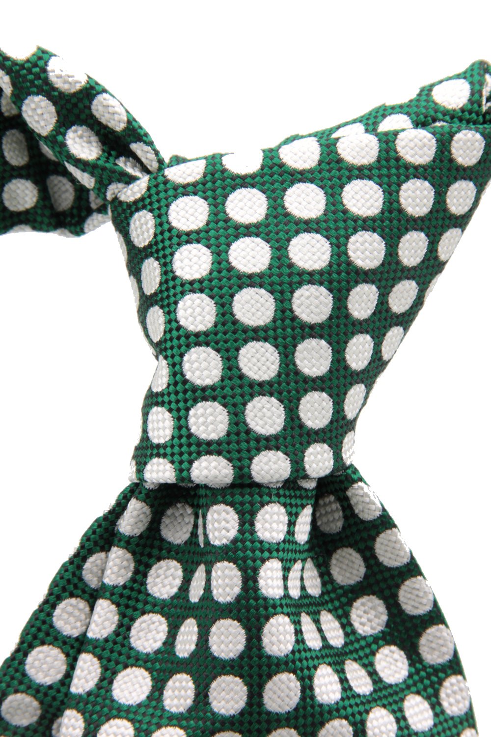 drake's Churchill's spot emerald green and white tie