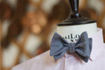 Noodles Bow Ties 100% Cotton Grey, Black polka dots Handcrafted in Italy coated metal hardware  olive green gabardine inside hand-stitched labels handmade boxes self-tie bow ties BOW SIZE  Butterfly approx. 11x6 cm Adjustment: 35 cm - 45 cm N.B :